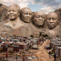south africa's [residents looking over poverty