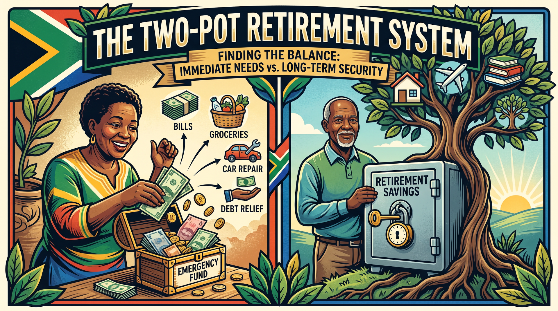 Retirement Calculators South Africa: Tax, RA and Two-Pot